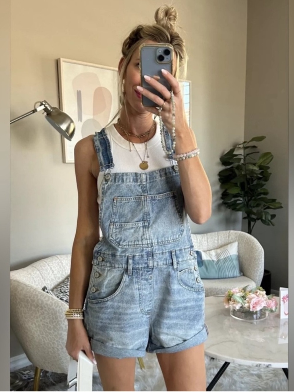 Free People We The Free Ziggy Shortalls XS - Picture 1 of 7